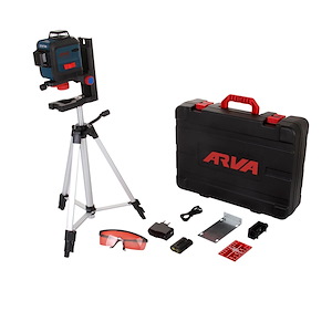 تراز لیزری 360 درجه 3 بعدی خط قرمز مدل 4676 آروا  ARVA 1*M43