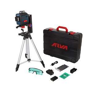 تراز لیزری 360 درجه 3 بعدی خط سبز مدل 4677 آروا ARVA 1*M43