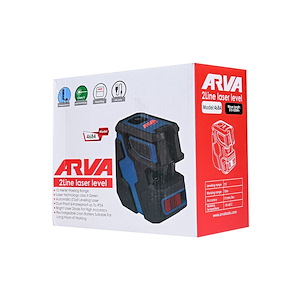 تراز لیزری دو خط نور  سبز مدل 4684 آروا ARVA M43*1