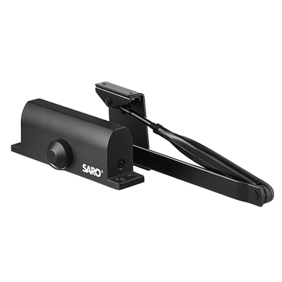 جک درب آرام بند مشکی کد DC-234 PB BK سارو SARO G63*1