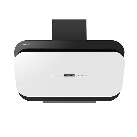 هود 90 سانت مشکی شیشه شیبدار موتور فلز رابیتس RABITS مدل RH-108-BW 