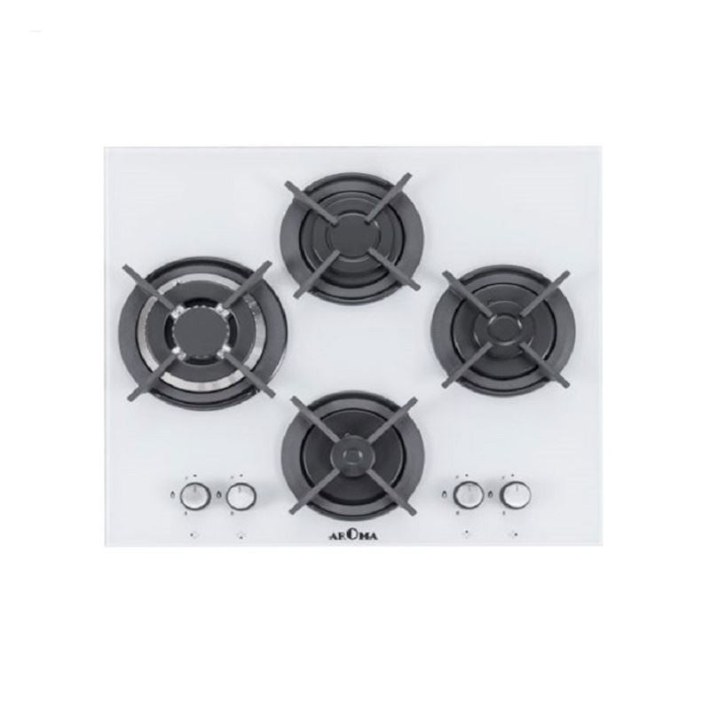اجاق گاز کد AR-H 133 سفید 4 شعله آروما AROMA 12*A14