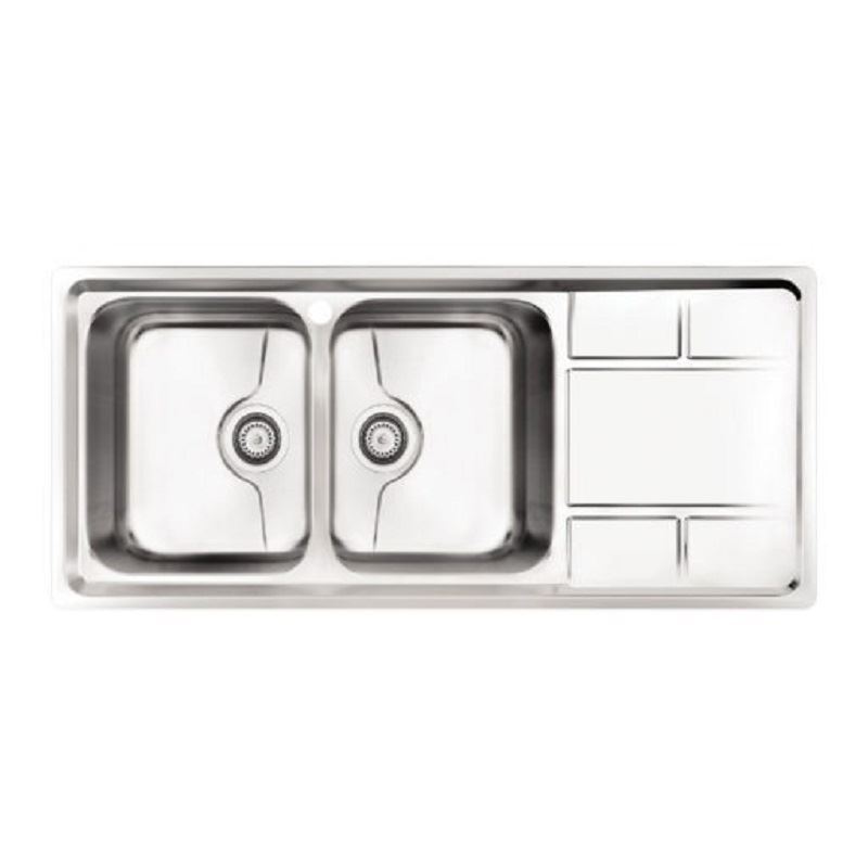 سینک ظرفشویی توکار 50*116 کد AR-703R آروما AROMA 12*A5