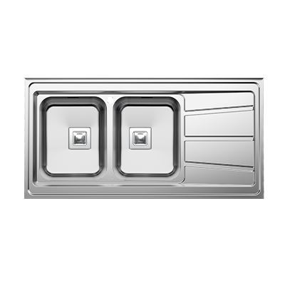 سینک ظرفشویی رو کار 120 س.م چپ مدل SR1201L آلتون ALTON 12*8نسترن