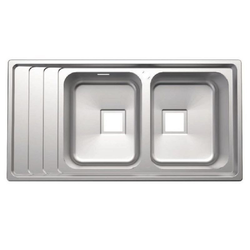 سینک ظرفشویی تو کار 100 س.م چپ مدل ST1001L آلتون ALTON مریم2*12سترن24*12