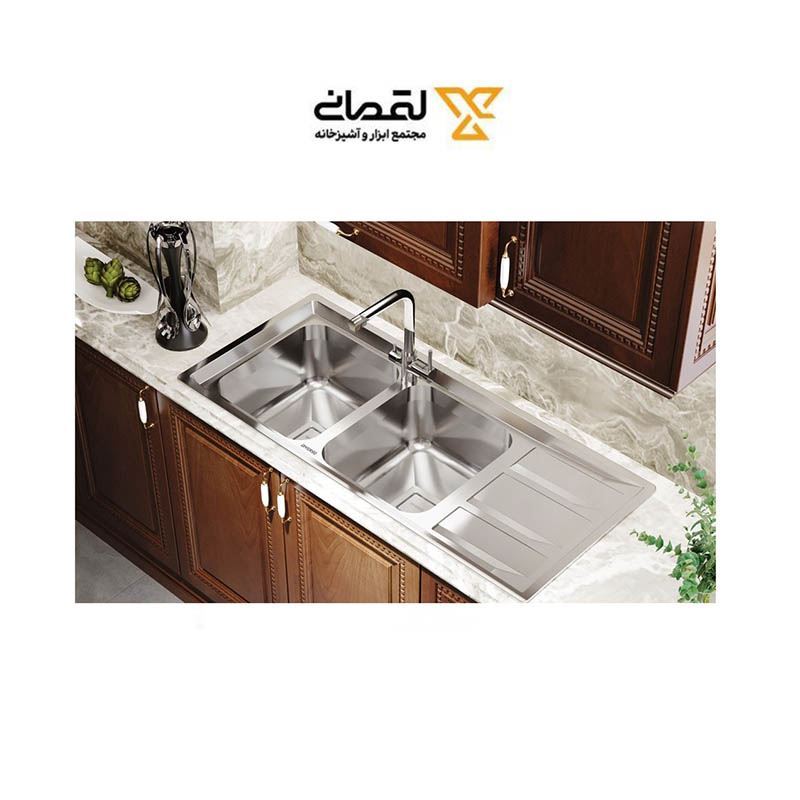 سینک ظرفشویی لبه دار 801 چپ دیورسو DIVERSO نسترن3*12