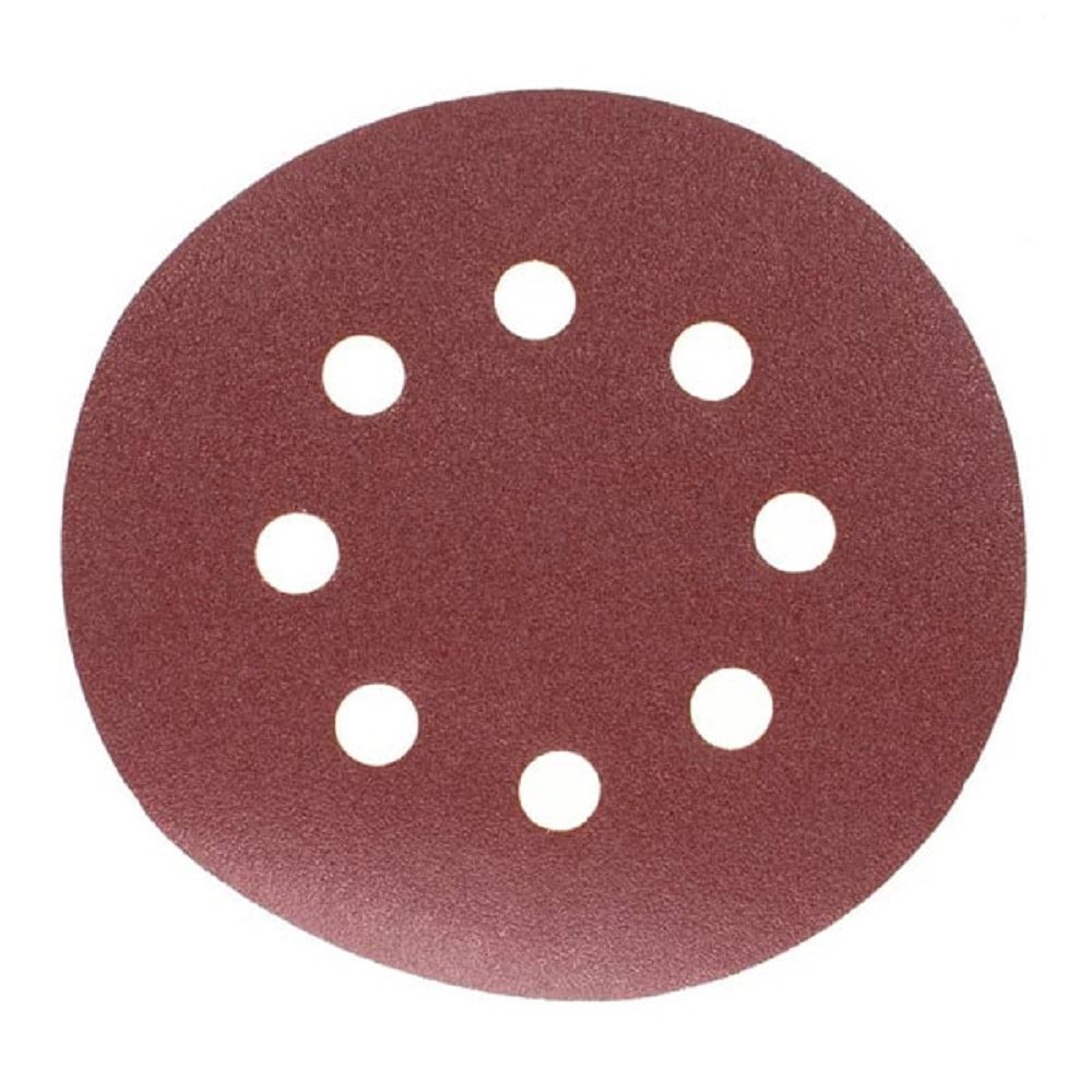 سنباده (اوربیتال) گرد پشت چسبدار 150 (قطر 225 ) 8 سوراخ محک MAHAK 1*I42/5