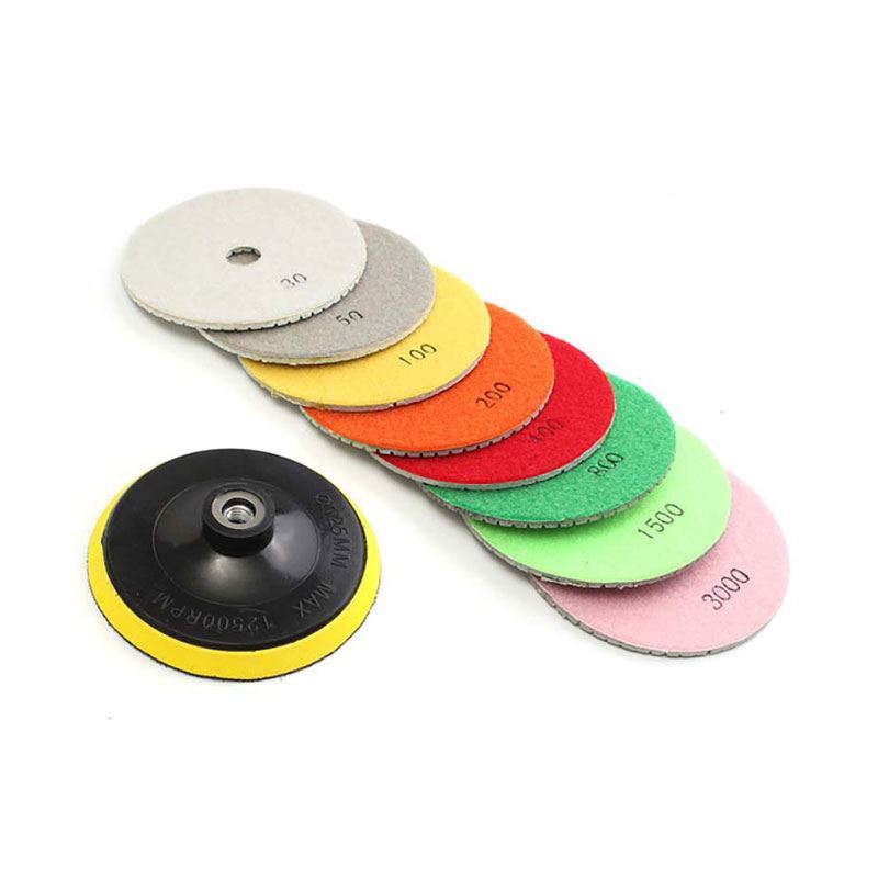 پد پولیش مخصوص سنگ P800 سایز 100*8 میلیمتر  CORA 1*I13