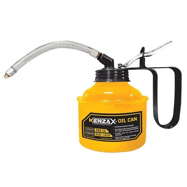 روغن دان فلزی 350 سی سی پمپ فلزی مدل KOC-1635 کنزاکس KENZAX	