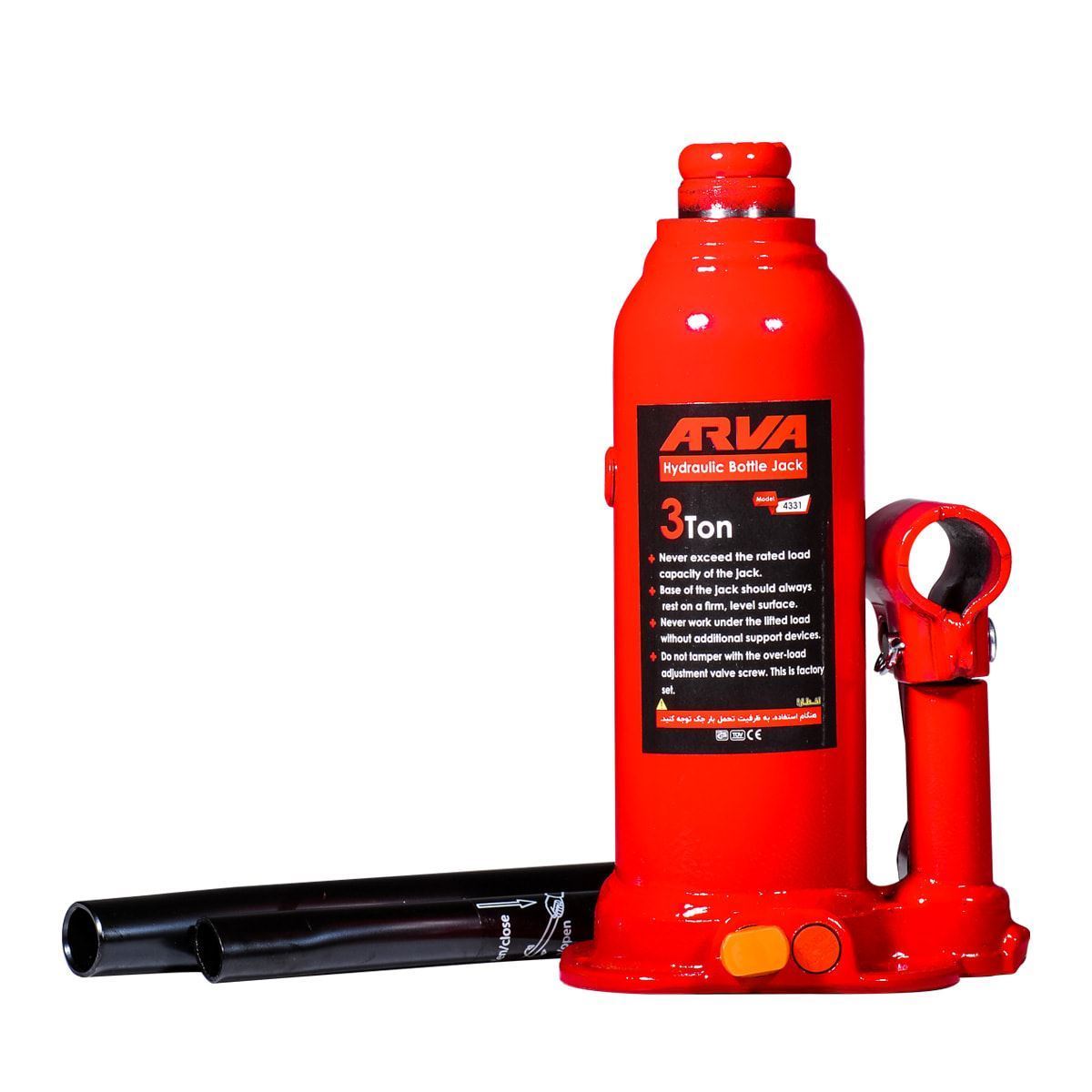 جک روغنی هیدرولیک 3 تن مدل 4331 آروا ARVA 1*M43