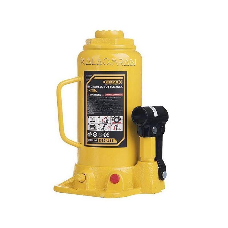 جک روغنی بطری 15 تن کنزاکس Kenzax کد KBJ-115 1*M34