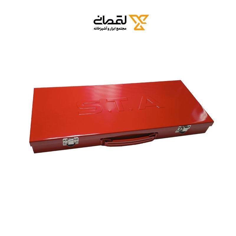 جعبه بکس 1/2 25 پارچه 6 پر اس تی ای STA بنفشه 14*12 1*L51