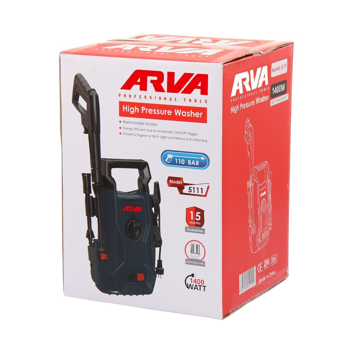 کارواش 110 بار مدل 5111 آروا ARVA A31*1