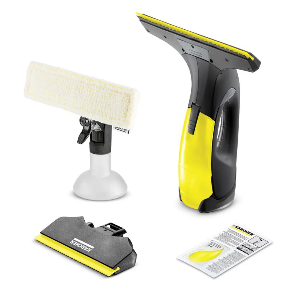 شیشه شور WV2BLACK به همراه متعلقات و لوازم کارچر (کرشر) KARCHER 
