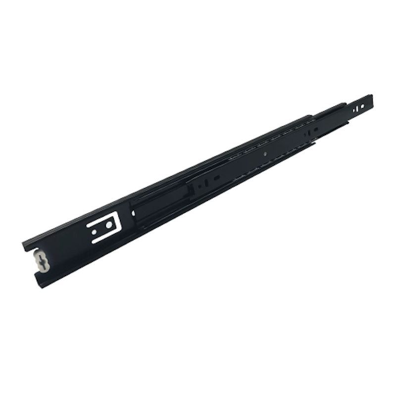 ریل سه تکه ساچمه ای پهن 55 سانتی متری مشکی کد BFN-55 سارو SARO Z01/5*1