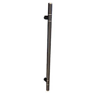 دستگیره حیاطی DELUX مشکی 120 سانت کد 32600 1*A54