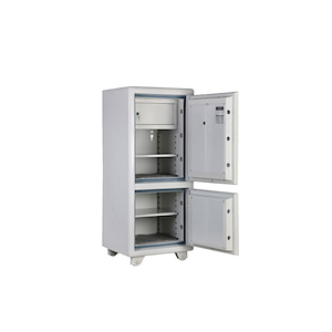 گاو صندوق گنجینه کد GS-1200/2 طوسی رمز کره 