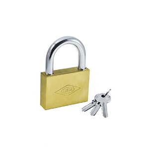 قفل آویز تخت 60 میلی متری کد 005 گیرا GIRA 1*FG01/3