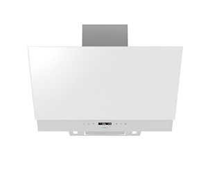 هود 90 سانت سفید شیشه شیبدار موتور فلز رابیتس RABITS مدل RH-111W 12*G11     12*3گلستان