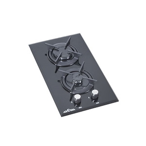 اجاق گاز کد AR-H 110 دو شعله شیشه ای آروما AROMA 12*A13