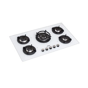 اجاق گاز کد AR-H 149 شیشه سفید آروما AROMA 12*A14