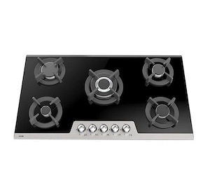 اجاق گاز 5 شعله نما شیشه و استیل مدل GS526 آلتون ALTON 12*A15