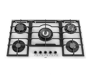 اجاق گاز 5 شعله صفحه ای شیشه اپتیک مدل G525W آلتون ALTON 12*A15