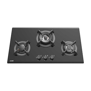 اجاق گاز 3 شعله شیشه ای مدل G303B آلتون ALTON فرشته9*12