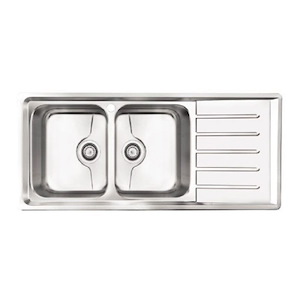 سینک ظرفشویی توکار 50*116 کد AR-705L چپ آروما AROMA 12*A4