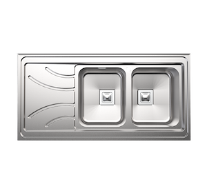 سینک ظرفشویی رو کار 120 س.م راست مدل SR1203R آلتون ALTON 12*23نسترن