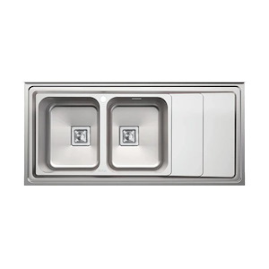 سینک ظرفشویی رو کار 120 س.م دو پله چپ مدل SR1202L آلتون ALTON مریم2*12
