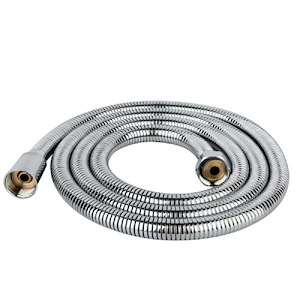 شیلنگ دوش کروم مدل ایتالیایی راسان RASAN 1*J73