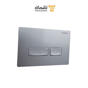  کلید فلاش تانک تو کار کروم راسان RASAN  J72*1