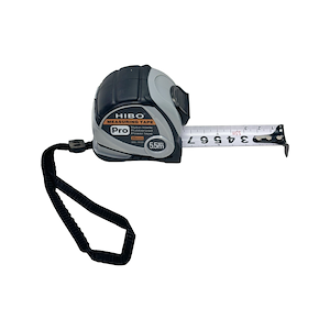 متر فلزی 5/5 متری روکشدار هیبو HIBO مدل 30G-5525 