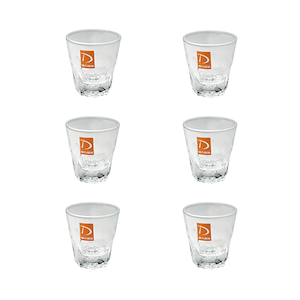 ست مینی لیوان 6 تایی پایین طرح دار 160 میل DELI 1*GH02/4