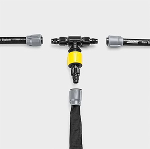 کانکتور T تی با قابلیت تنظیم جریان آب بسته دو عددی 0-231 کارچر (کرشر) (S.A)  KARCHER 