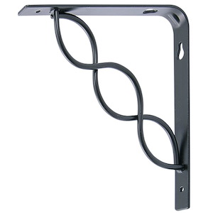 گونیا قفسه 20*20 مشکی مات BR6 سارو SARO 1*F93/2