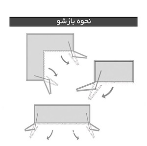 مکانیزم درب آکاردئونی تاشو وینگ لاین فانتونی K013 