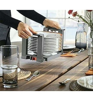جای بشقاب پرتابل قابل تنظیم فانتونی FANTONI مدل (S.A) H013 
