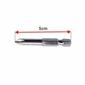 نوک پیچ گوشتی دریل یک طرفه چهارسو 5 سانت PH3 ولف WOLF 1*jk02/2