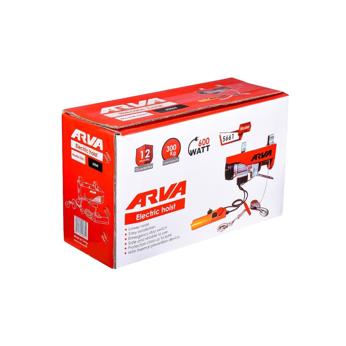 جرثقیل برقی 600 وات 300 کیلوگرم مدل 5661 آروا ARVA 1*M52