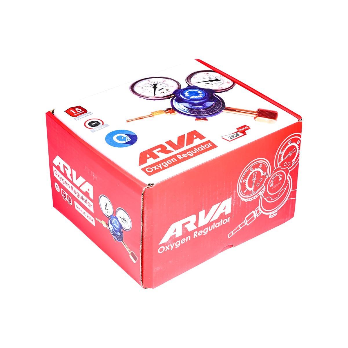 مانومتر اکسیژن کد OX-09 مدل 2508 آروا ARVA 1*I53