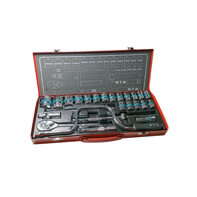 جعبه بکس 1/2 25 پارچه 6 پر اس تی ای STA بنفشه 14*12 1*L51