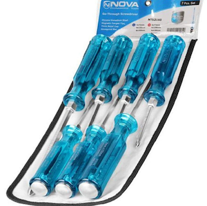 ست پیچ گوشتی ضربه ای کیفی سری 7 عددی نووا NOVA مدل NTS-2160 1*L43