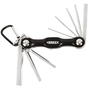 ست آچار آلن 8 پارچه چاقویی 6 گوش کنزاکس kenzax کد KHK-108 1*L42
