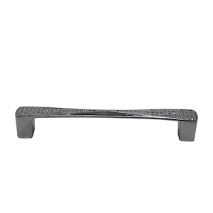 دستگیره کابینت دو پیچ کروم R200-128CP میلوکس MILUX C12*1   12*بابونه 4