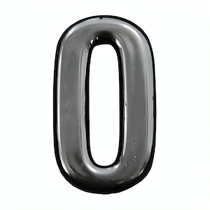 شماره آپارتمان کروم کوچک صفر S.A 1*FG04/3