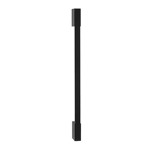 دستگیره دو پیچ ورودی (حیاطی) مشکی مات 60 س.م پرایم کد 5384L (S.A) E11*1