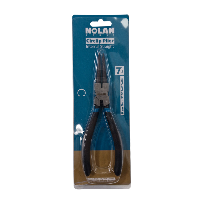 انبر خار جمع کن 7 اینچ سر صاف نولان NOLAN 