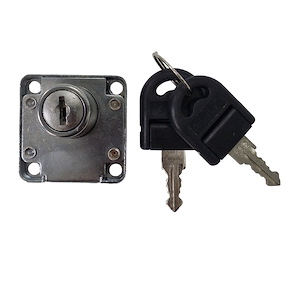 قفل MDF مربع سربی کد 22-H138  گوفیکس G.F.X 1*C52  بابونه8*12